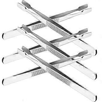 Premium Tweezers Stainless Steel Stamp Tweezers for Cosmetic Use 30Pcs