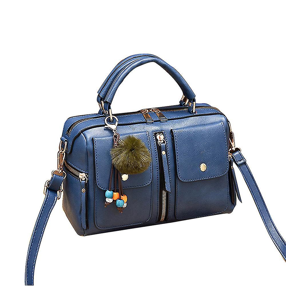 Kvinnor Läder Handväska Damer Axelväskor Messenger Väskor Kvinnor Tote Väska