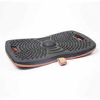 Wooden Wobble Board Portable Ergonomic Foot Foot Board Stain-Resistant