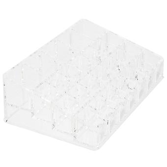 Desktop Lipstick Organizer for Display 3Pcs Transparent Lipstick Rack Holder