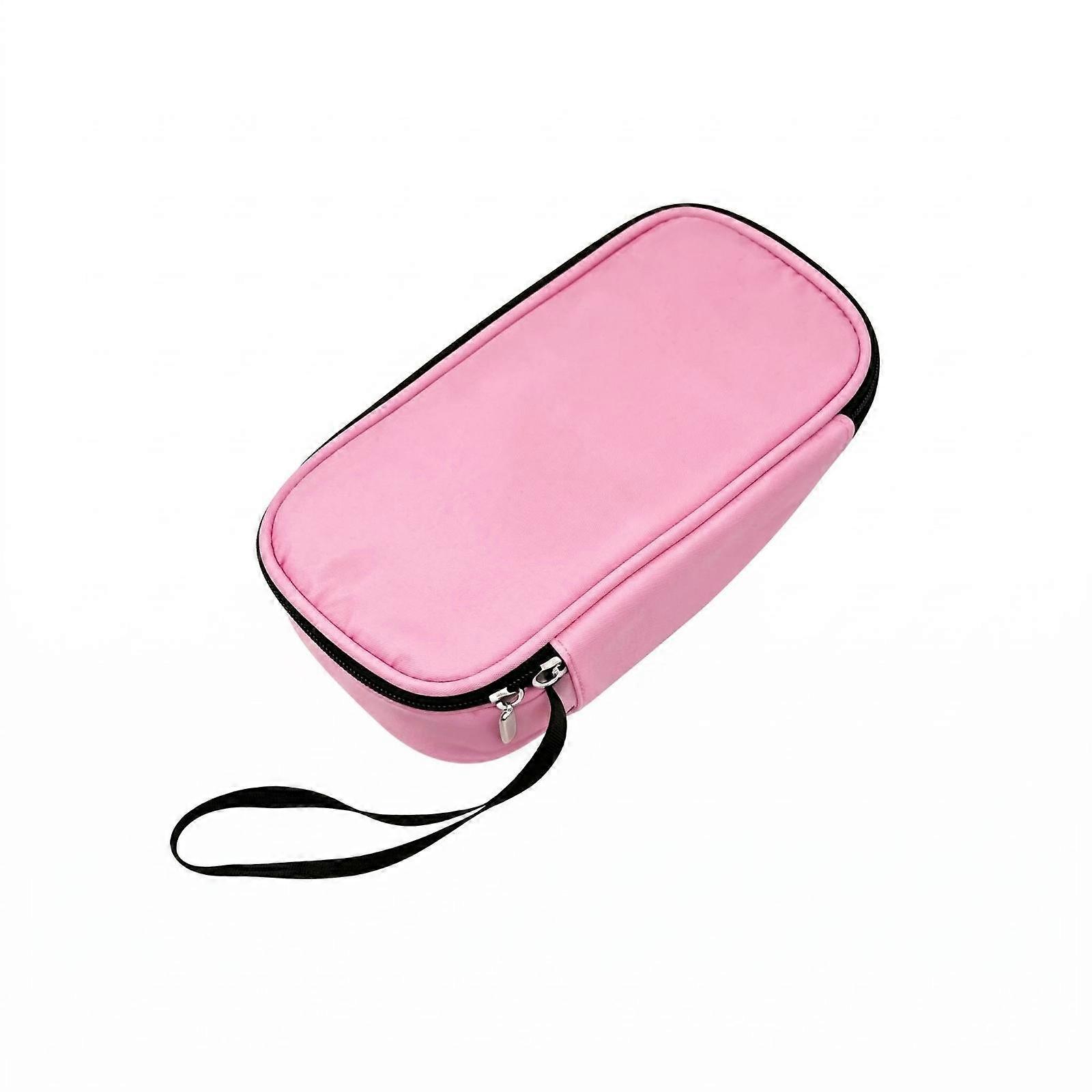 Insulated Storage Bag Reflective Lining Circular Zipper Meal Container