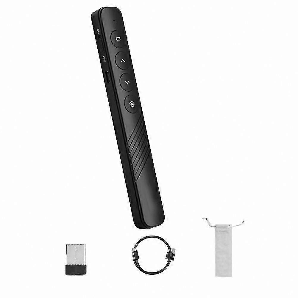 Wireless Slide Control Presenter Flip Pen with 2.4GHz USB & Red Light Pointer for PPT PowerPoint Presentations