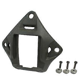 Helmet NVG Mount Base Adapter Shroud with 3-Hole, Helmet NVG Mounting Accessories for Fast Helmet Army Green