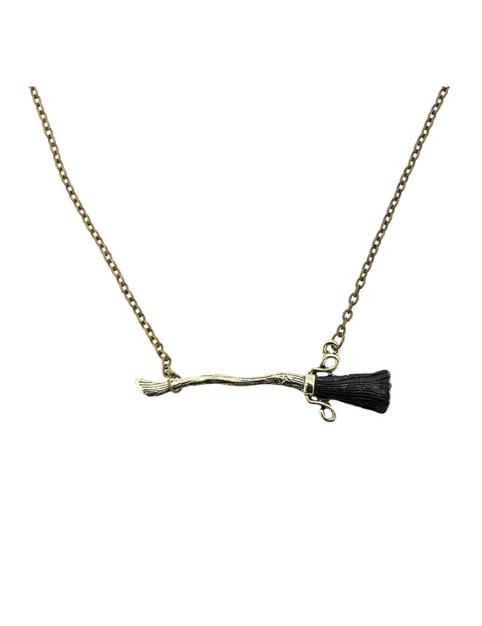Wizard's Broom Necklace