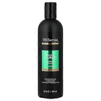3 x TRESemmé, Bouncy Curls Defining Cream, + Coconut, 12 fl oz (355 ml)