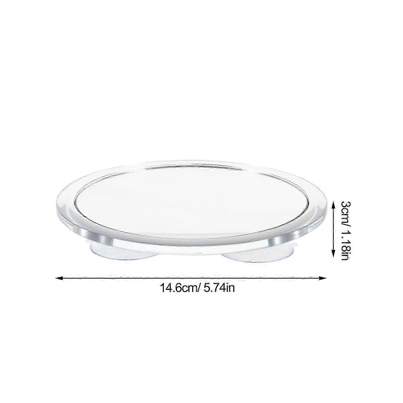 Bathroom Magnification Mirror Suction Cup Makeup Mirror Single Side Mirror