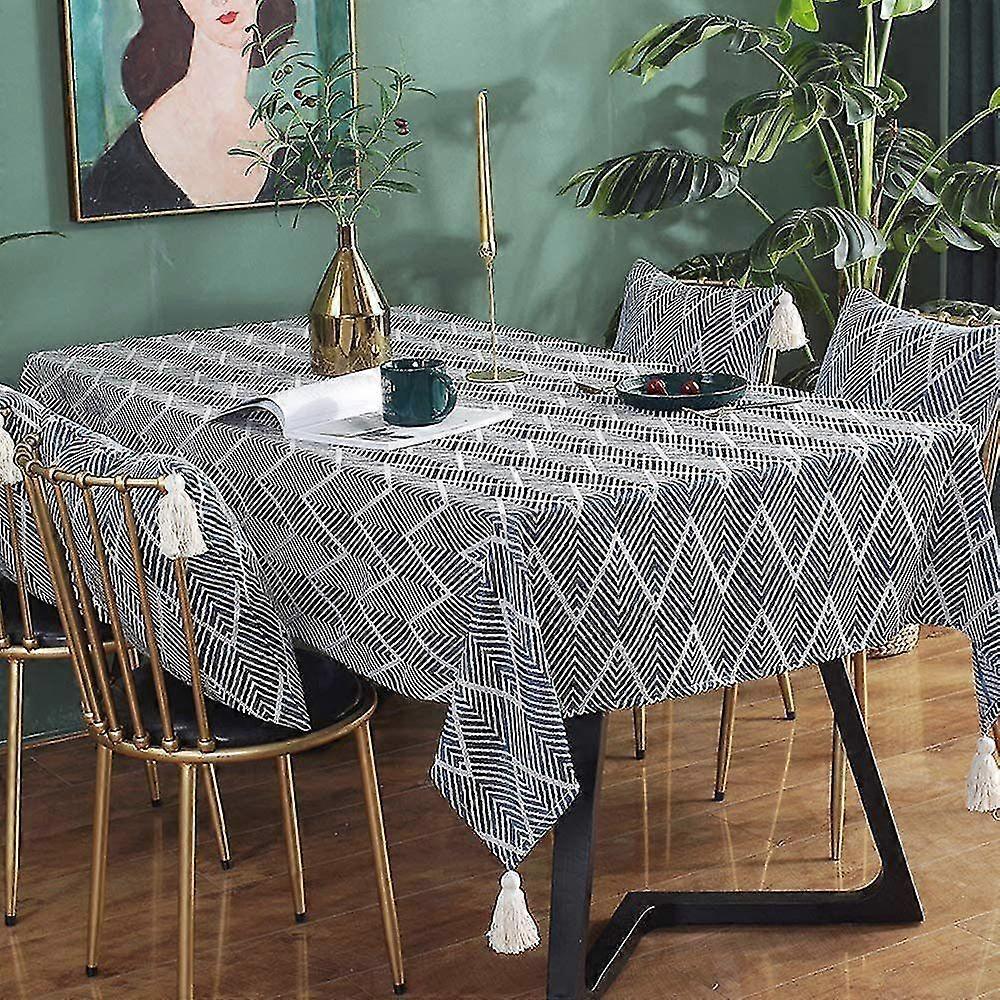 Tablecloths, linen look tablecloths, waterproof printed tablecloths, rectangular tablecloths with