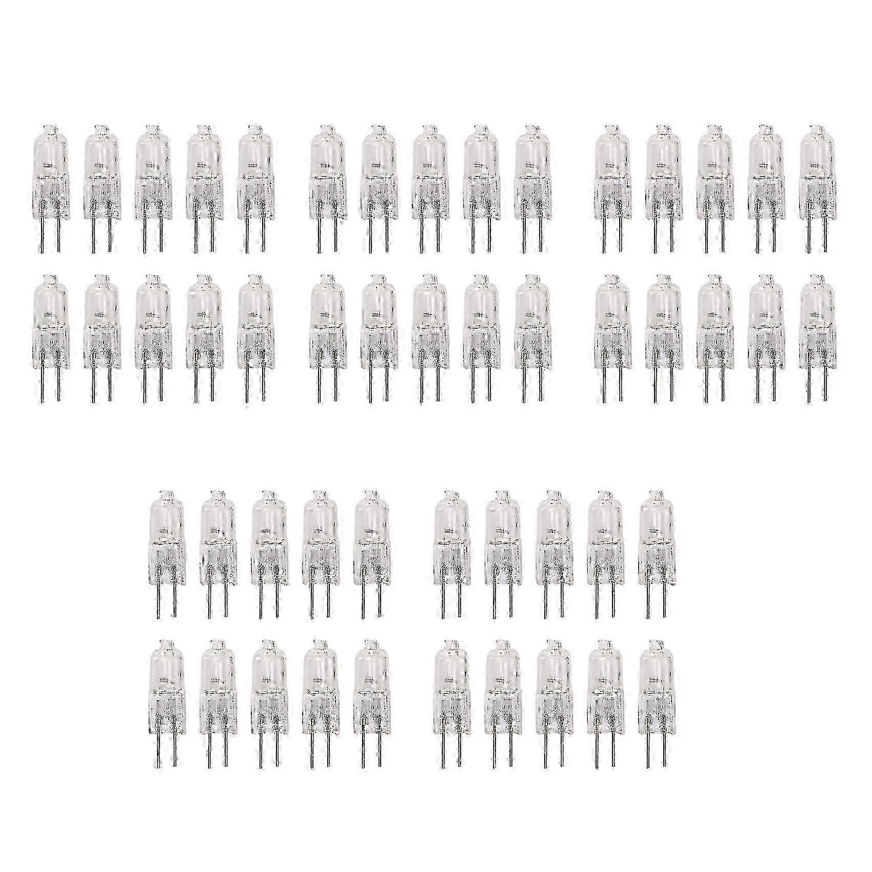50-Pack G4 Halogen Bulbs, 10W Warm White Lighting Solution