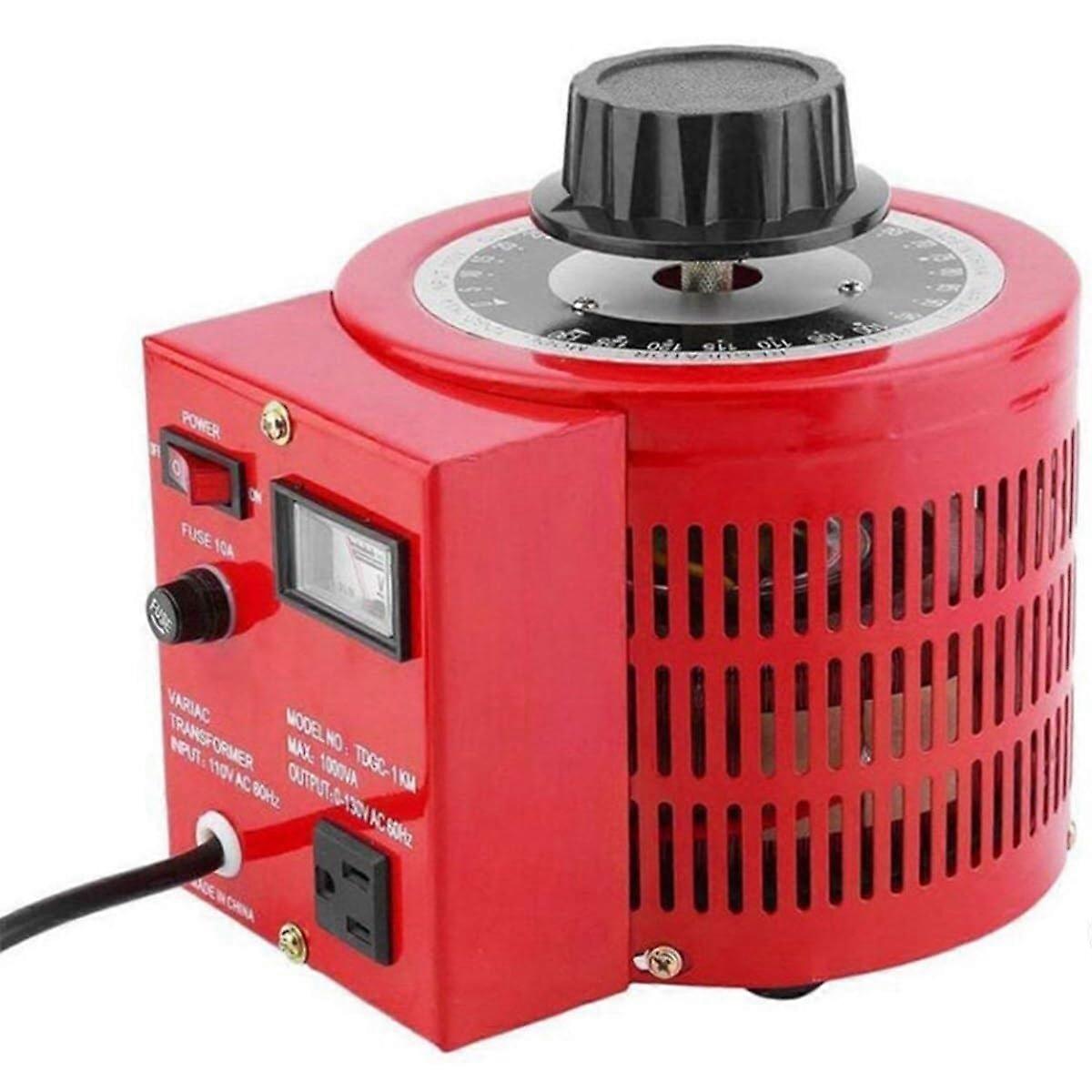 2KVA Variable Transformer AC Voltage Regulator with Digital Display, Precise Voltage Adjustment, Pure Copper Coil