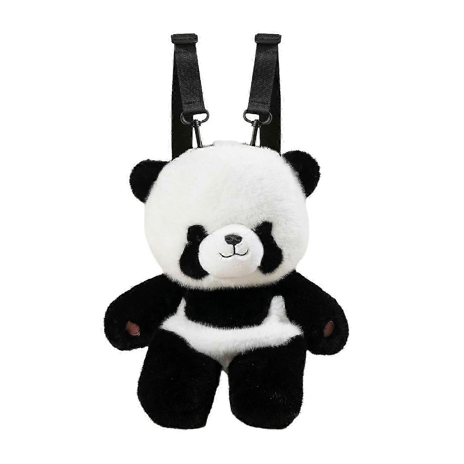 Soft Panda Backpack Adjustable Plush Toy