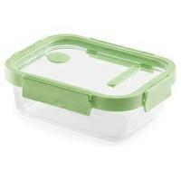Rectangular glass container 1,050 ml 1 unit