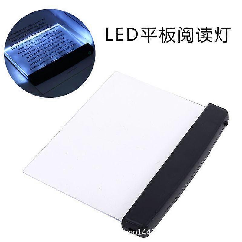 LED Flat Panel Night Vision Reading Light, Lightwedge Flat Panel Reading Light, Eye-Friendly Student Nighttime Reading Light