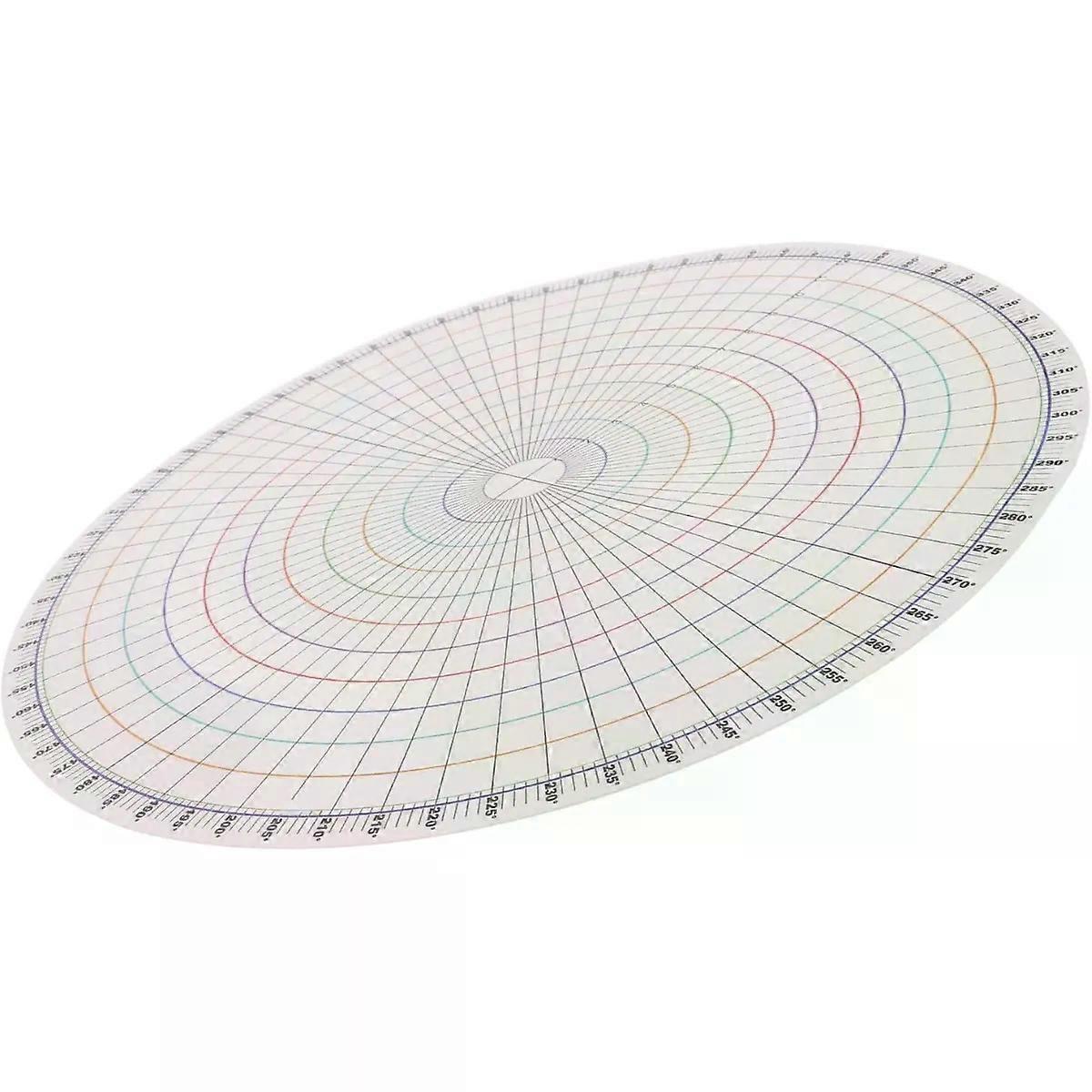 Modeling Tool for Students and Artists, Plastic Divider Template