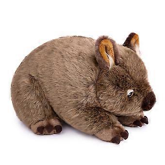Peluche de wombat realista de 40 cm (15,75 pulgadas) – Juguete suave y abrazable de color marrón, regalo ideal para niños y bebés.