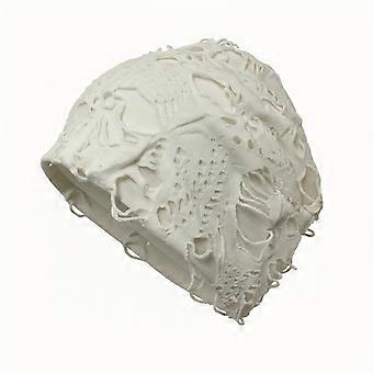 Loose Hip Hop Tattered Skull Cap, Soft Lightweight Beanie Hat for Running, Unisex Streetwear