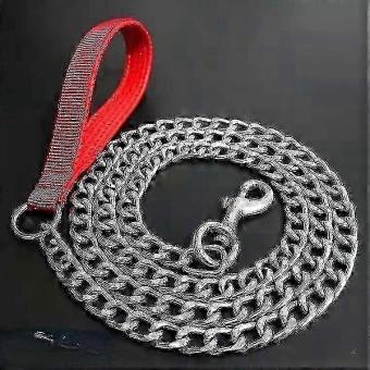Heavy-Duty Foam-Grip Iron Chain Leash
