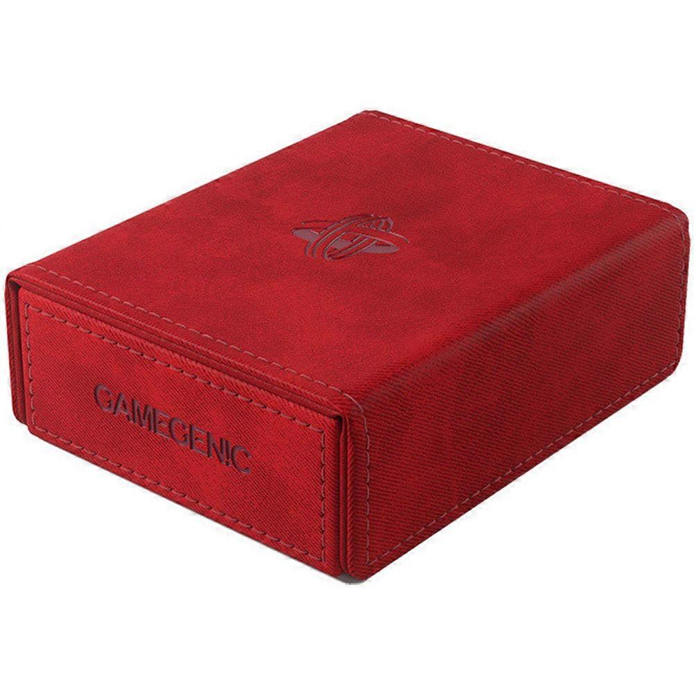 RED Gamegenic Durable Token Keep Deck Box for Trading Card Storage for Gaming
