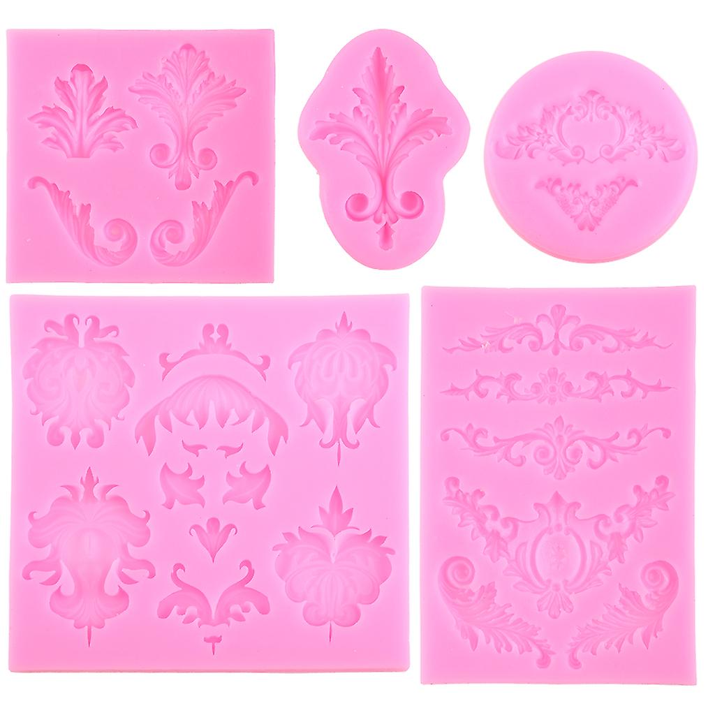 DIY Baroque Lace Shape Baking Mold Birthday Cookie Tools Cake Decorating Tools