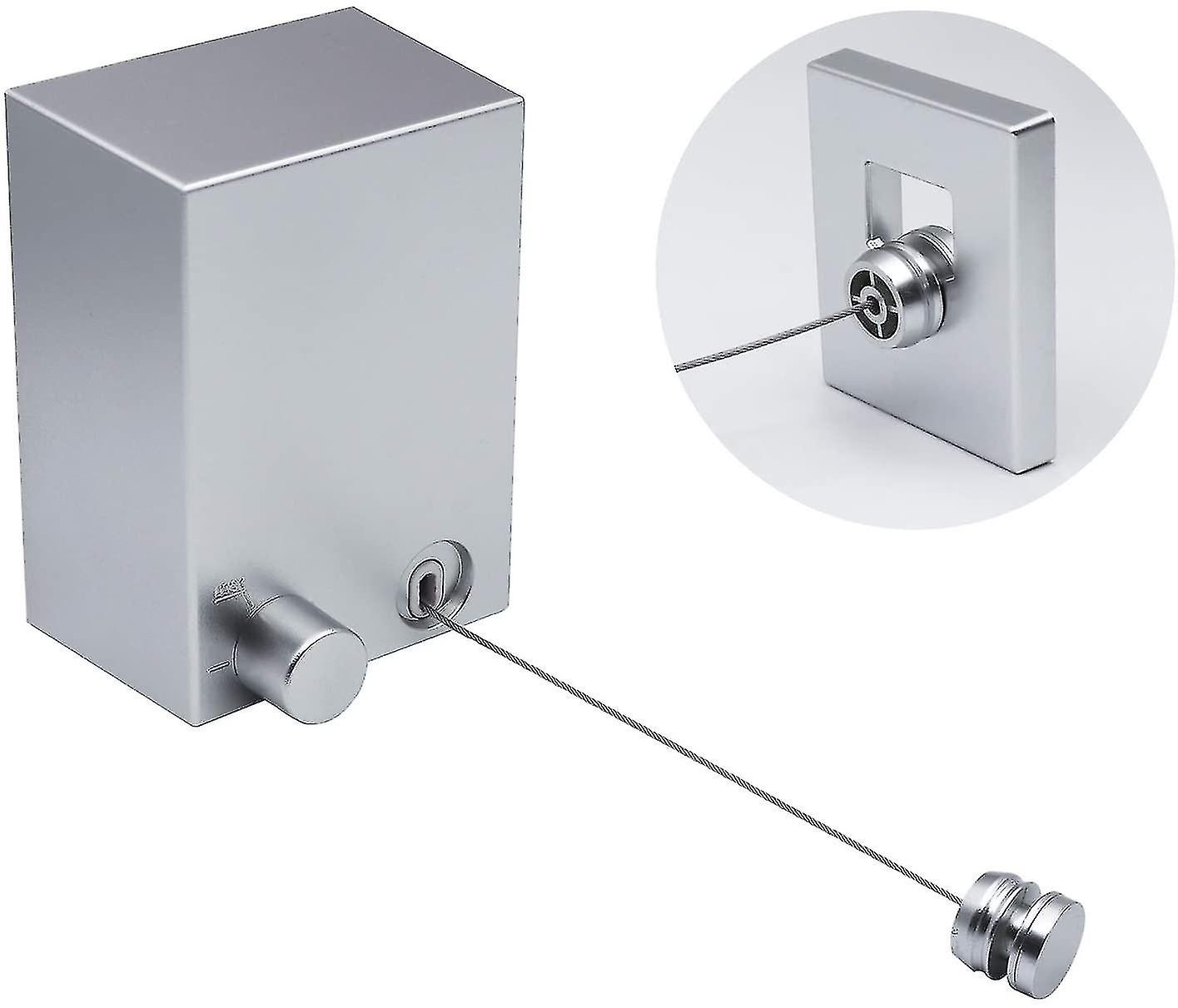 Non Punching Invisible Clothesline Retractable Automatic Wall Mounted Indoor Hanger