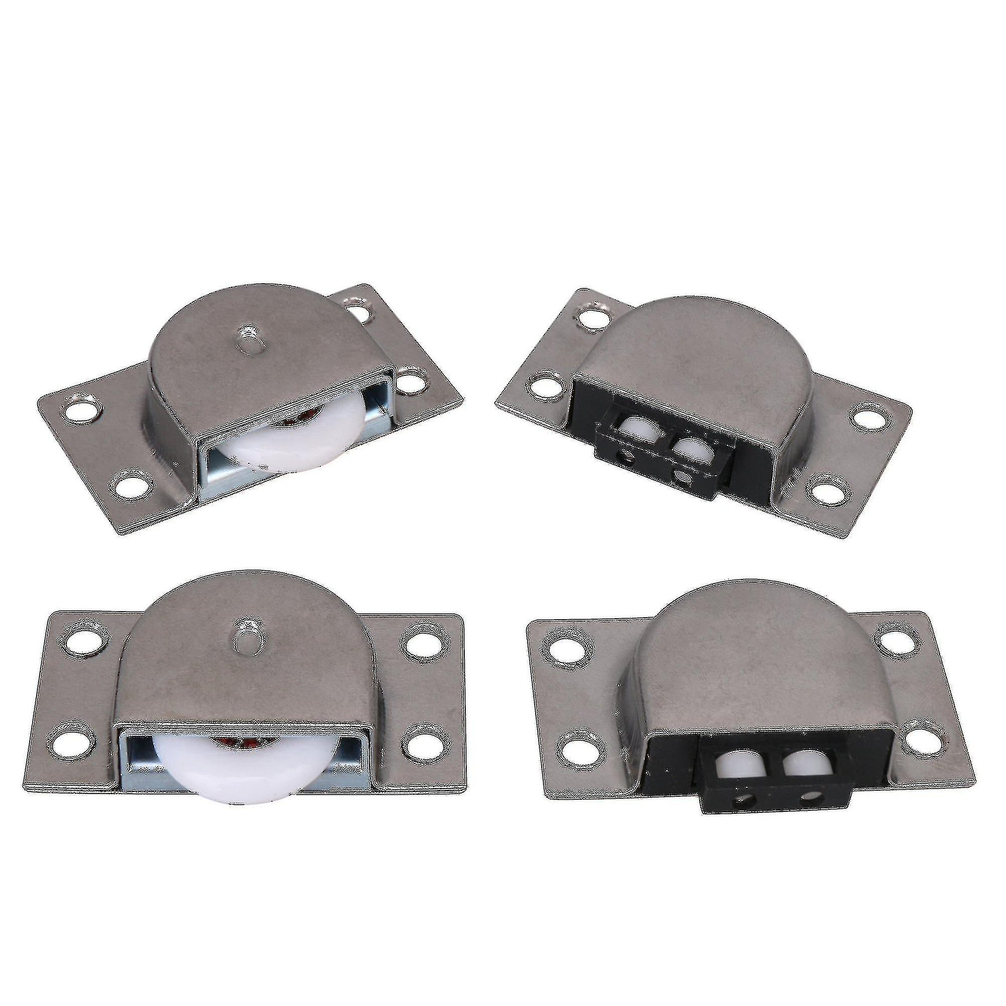 2pair rustfrit stål 338 skab skydedør rullehjul