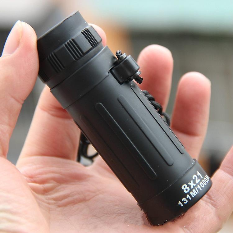 8x21 Tescope Compact Mini Blue Film Monoculars