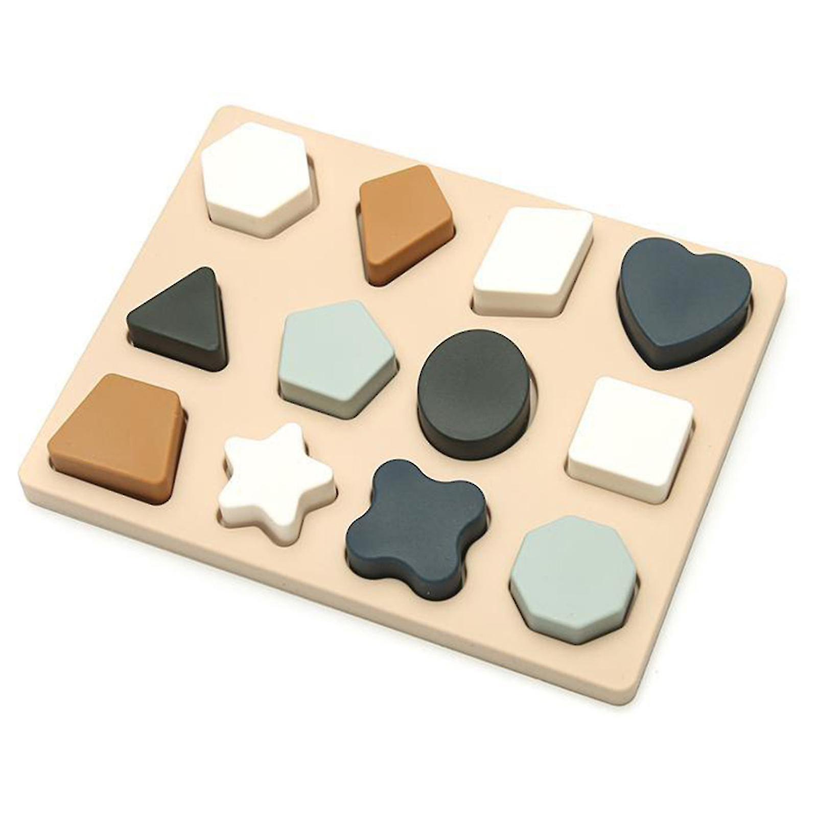 Children Geometry Jigsaw Puzzle No Harm And Environmental Friendly Suitable For Kindergarten Primary School