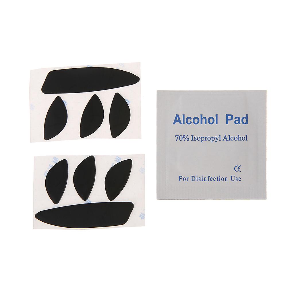 2 Sets 0.6mm Thickness Replacement Mouse Feet Skates for  MX Revolution