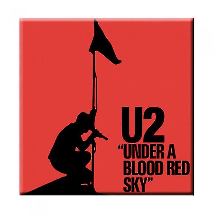 U2 Under A Blood Red Sky Fridge Magnet