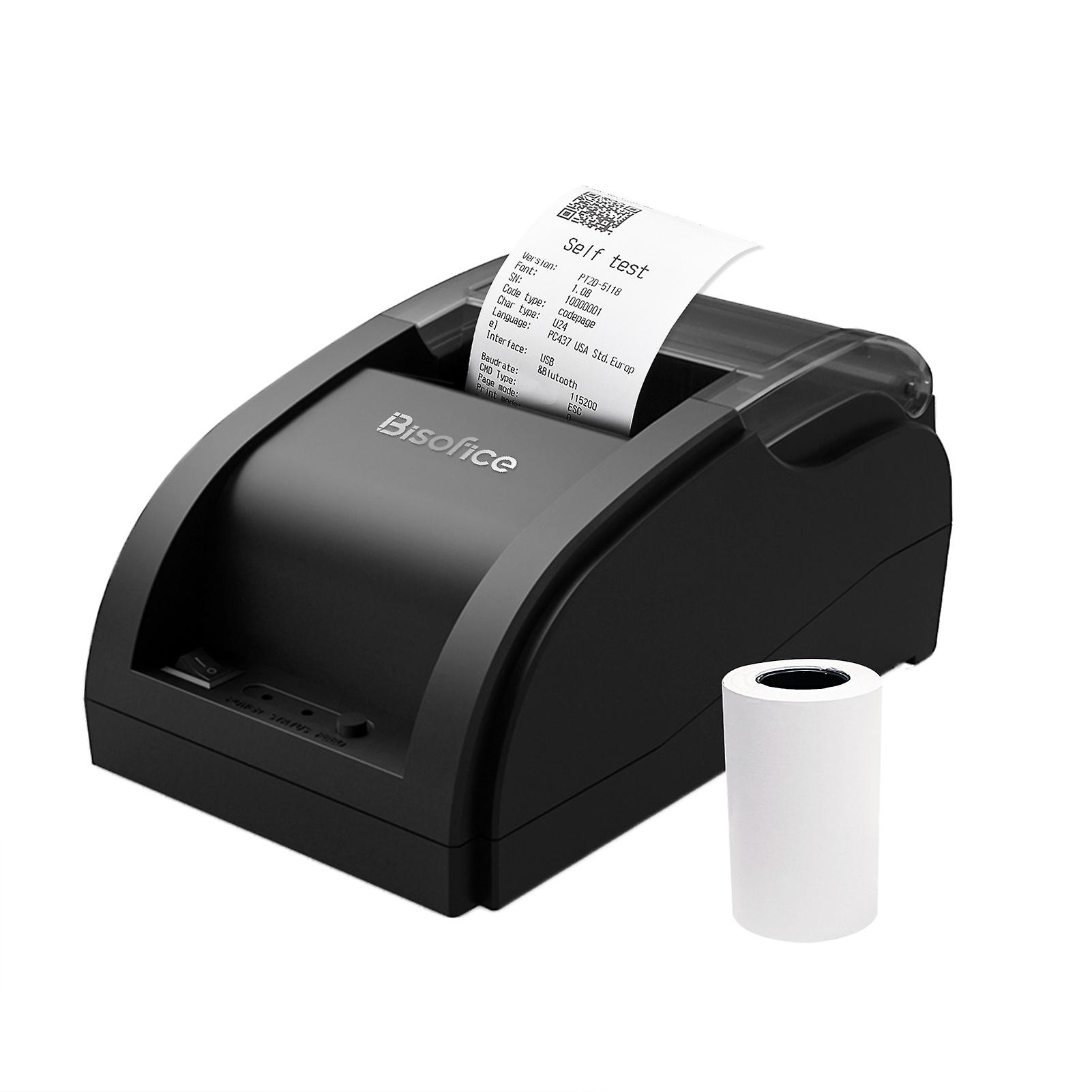 Desktop 58mm Thermal Receipt Printer Wireless Barcode Printer