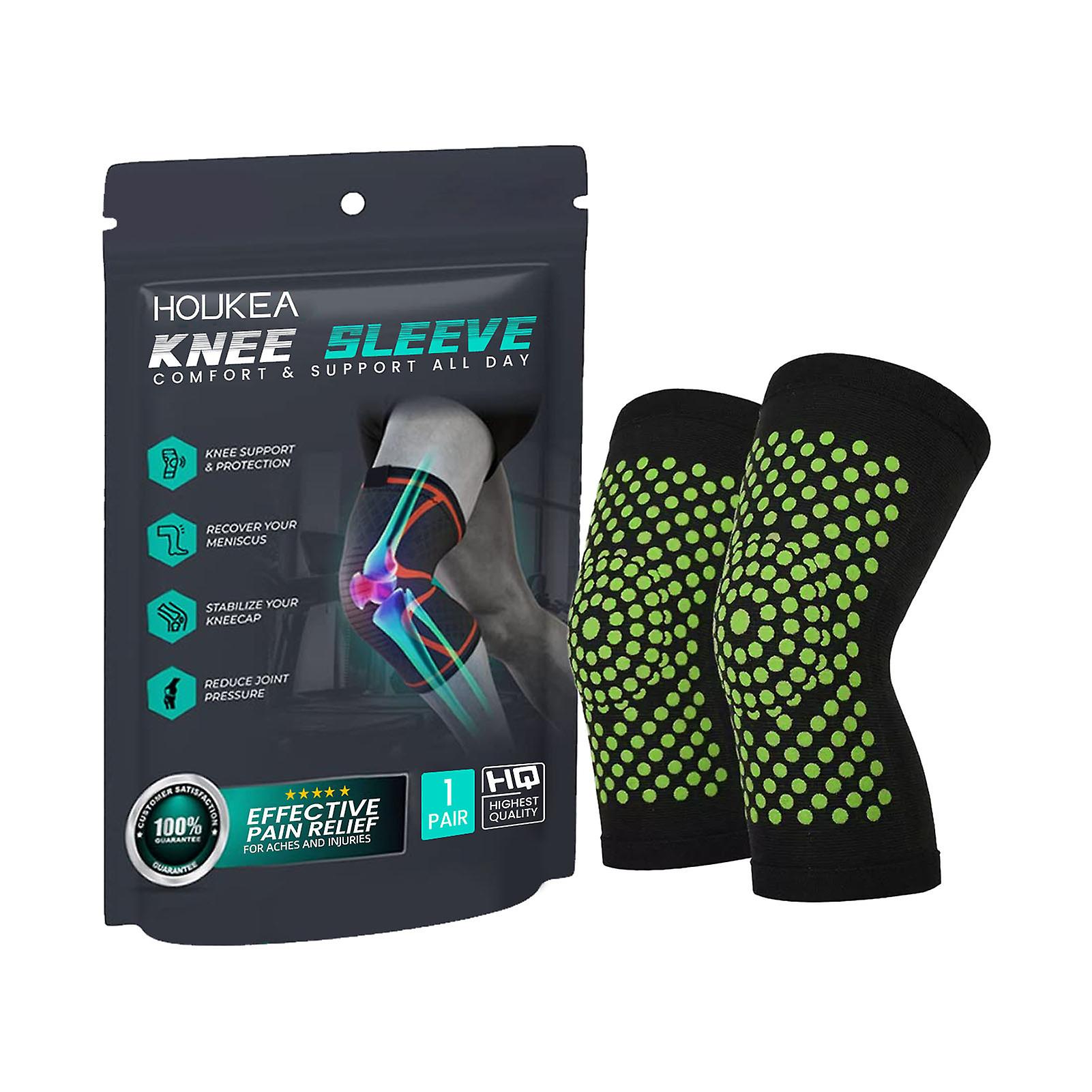 High Elastic Sports Knee Pads Non-Slip Breathable Knee Wraps for Relieve Fatigue