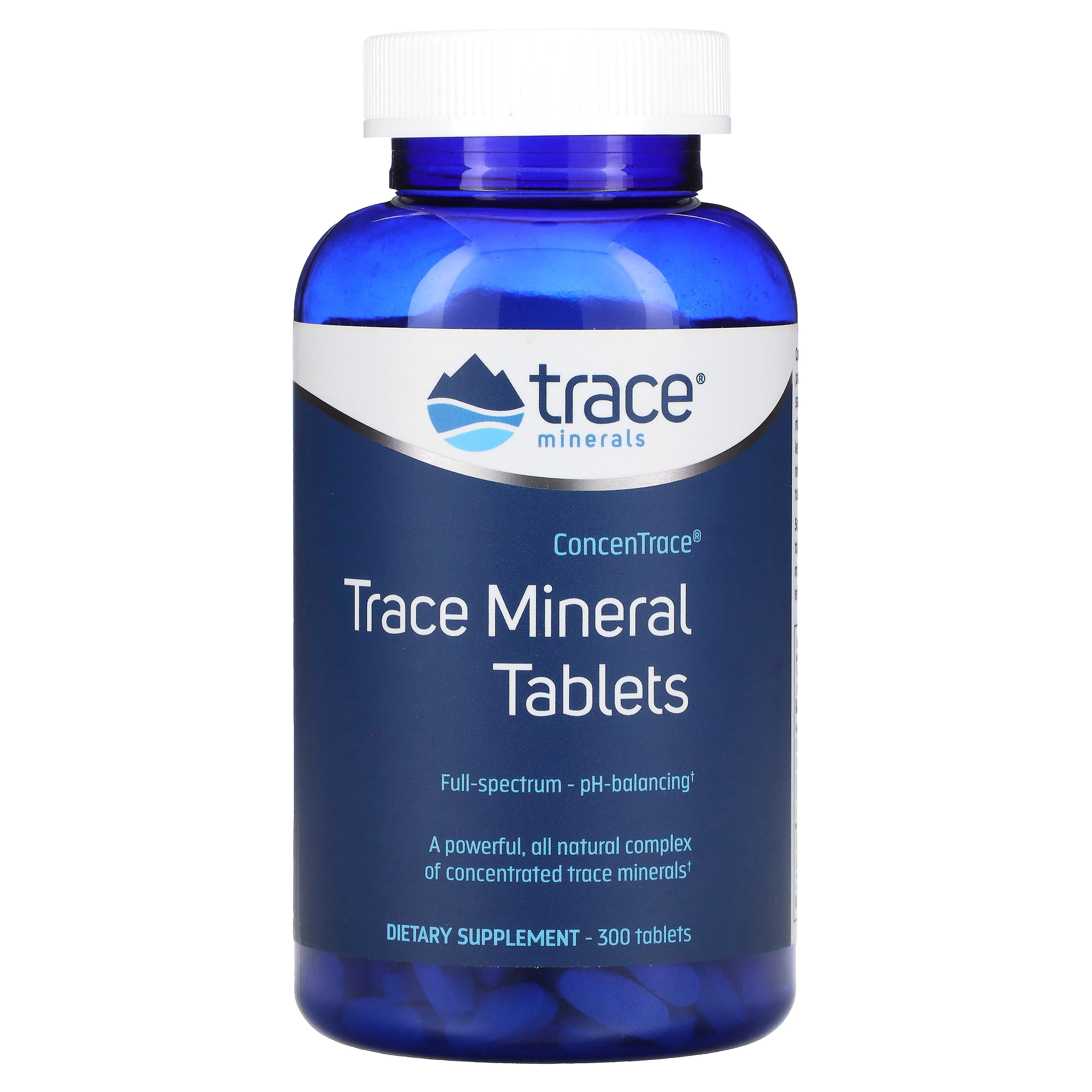 Trace Minerals ®, ConcenTrace, Trace Mineral Tablets, 300 Tablets