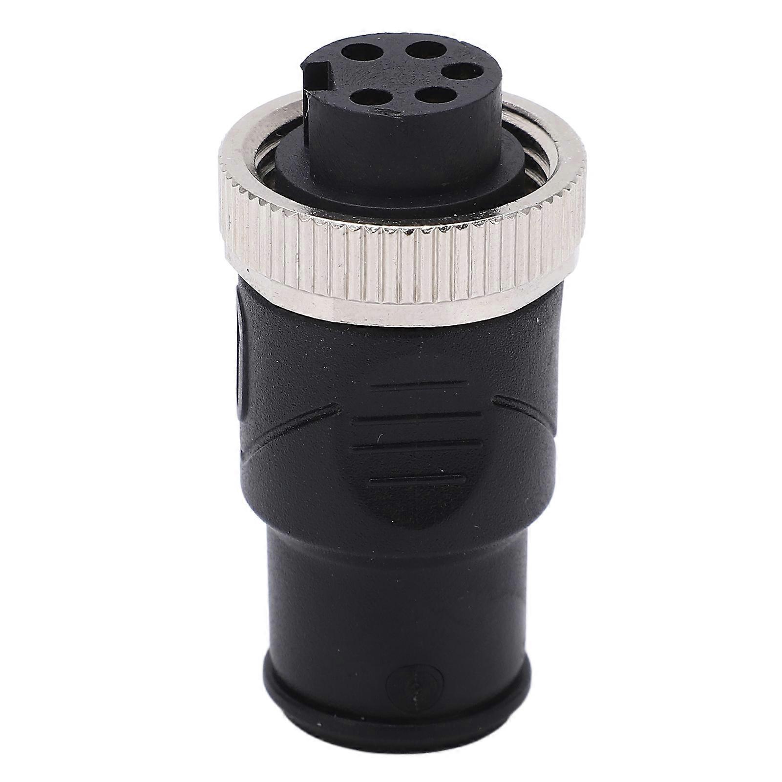Field Wireable Connector For Nmea 2000 Open Network System, Quick Connect And Disconnect Coupling, High Quality Black Rubber Resistant To Water And