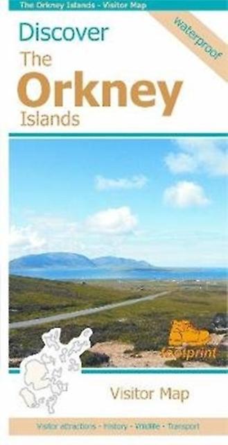 The Orkney Islands by Footprint Maps Paperback Book