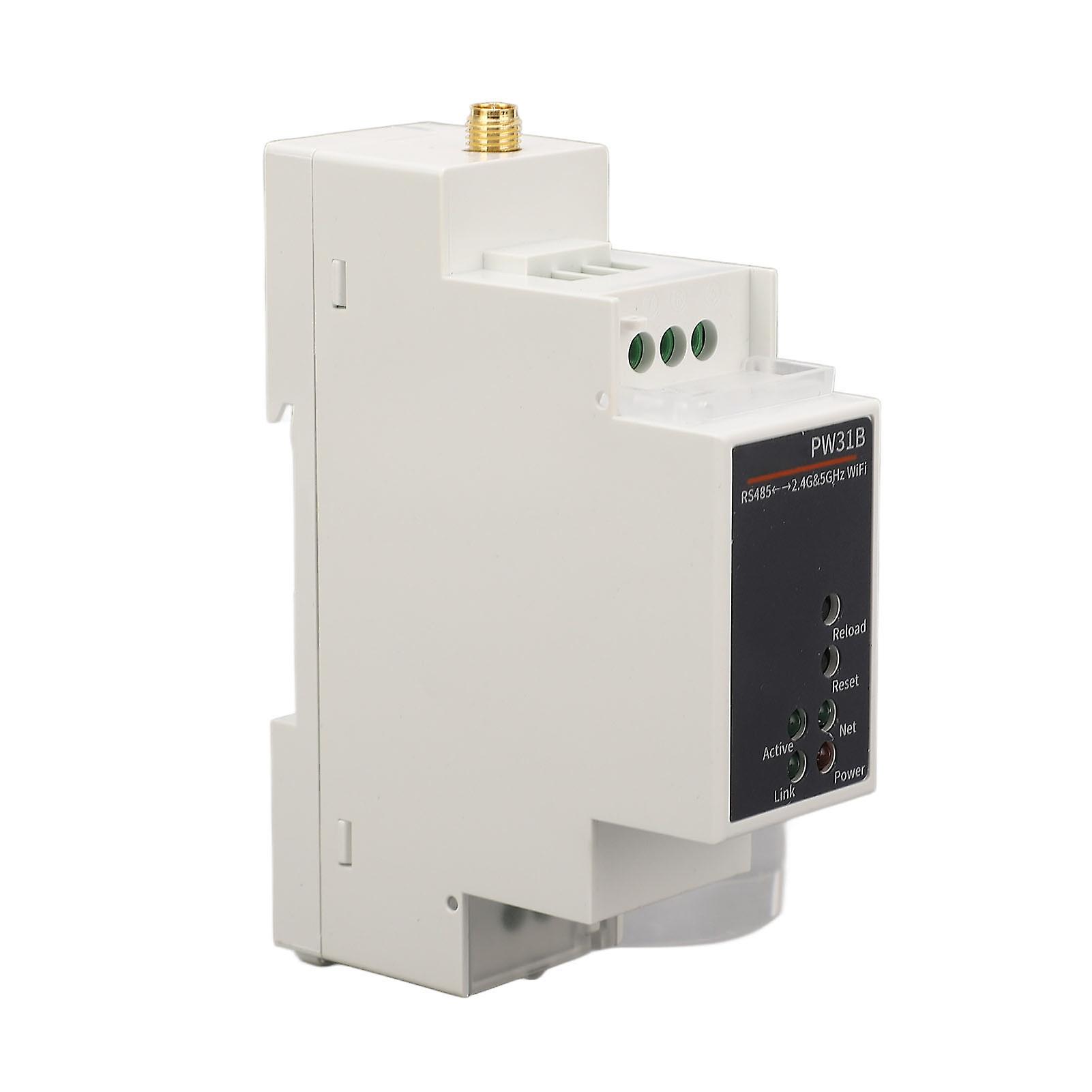 2.4Ghz 5Ghz Dual Band RS485 to WiFi Serial Server Ethernet Device Converter 9‑50V DC