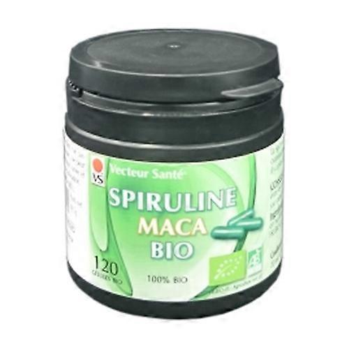 Spirulina and organic maca 120 vegetable capsules