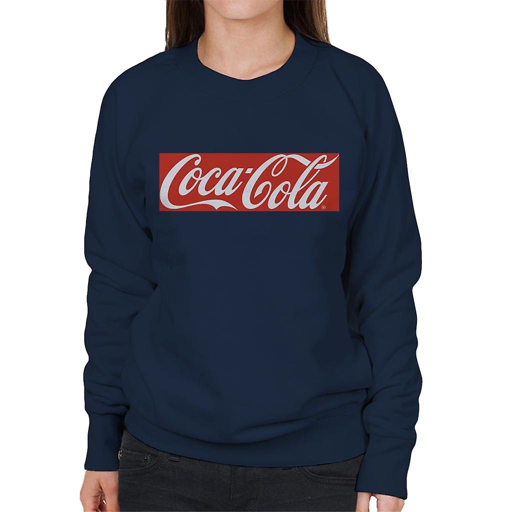 Coca Cola Block Logo Women's Sweatshirt