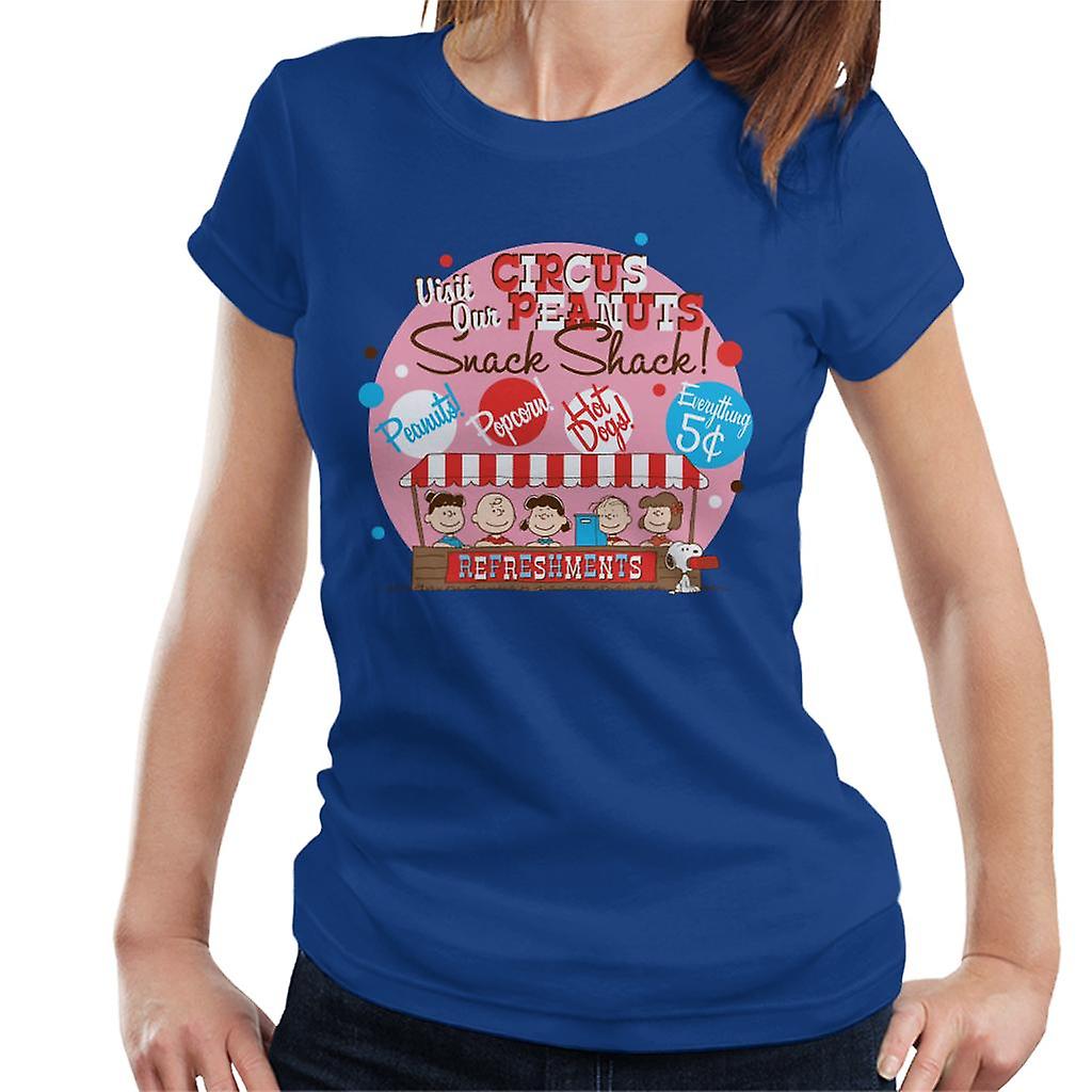 Peanuts Circus Snack Shack Women's T-Shirt