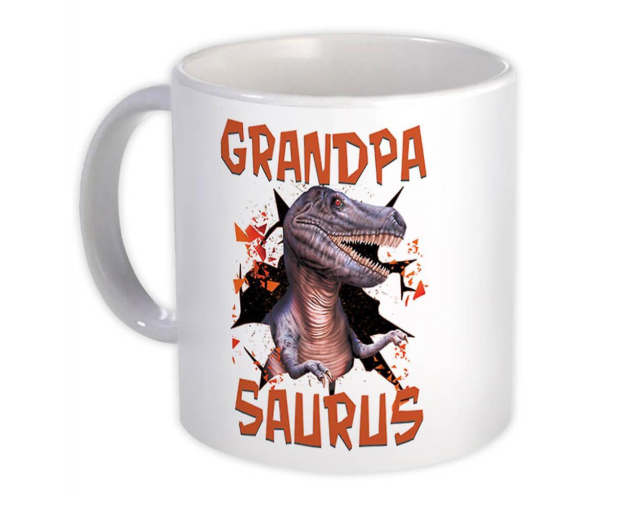 Hediye Kupa: T Rex GRANDPA Saurus Büyükbaba