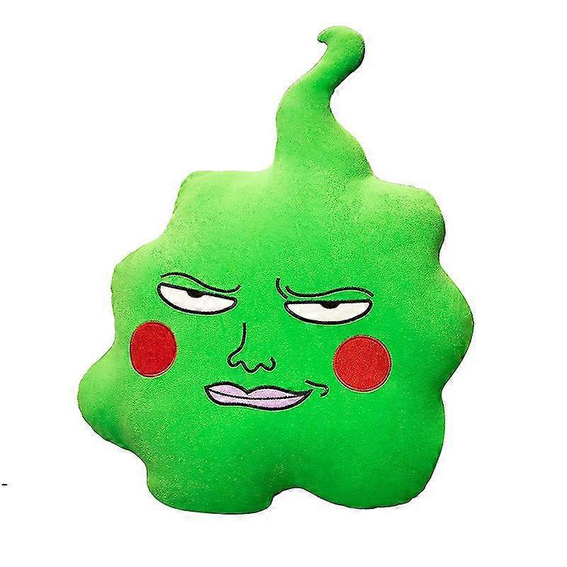 Frown Small Dimple Pillow Plush Doll Bitter Gourd Elf Pillow Cushion Ugly Green Pillow