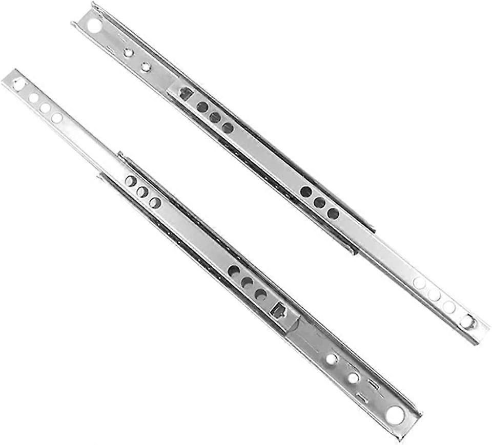 1 Pair of Ball Bearing Metal Drawer Slides for Furniture Drawer (246mm Length)