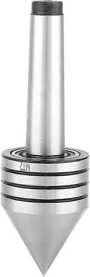 MT2 Lathe Turning Tool Heavy Duty Live Bearing Tailstock Center Metal Wood Woodturning Tools Single Lathe Tool