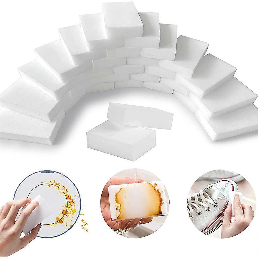 30pcs Large-Sized Magic Eraser Sponges - Effective All-Purpose Kitchen Cleaning Solution for Dishes, Pots, Pans, and Surfaces - White Nano Foam Sheets