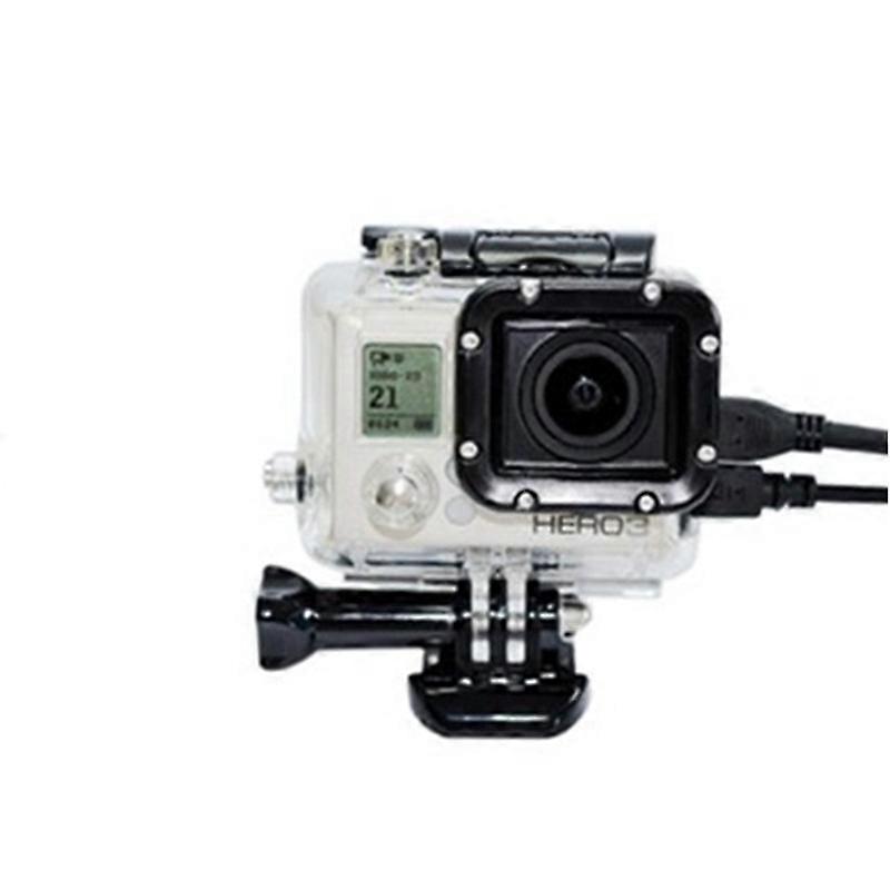 Suojakotelo sivuaukolla Gopro Hero 3: lle, kameratelineen lisävarusteet