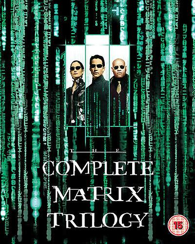 The Matrix Trilogy DVD (2007) Keanu Reeves Wachowski (DIR) cert 15 3 discs - Region 2
