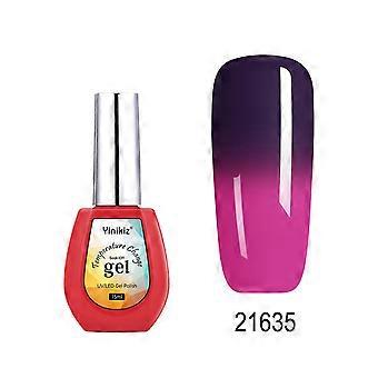 15 ml Temperatura Che Cambia Smalto Per Unghie Gel Glitter Paillettes Scolorimento