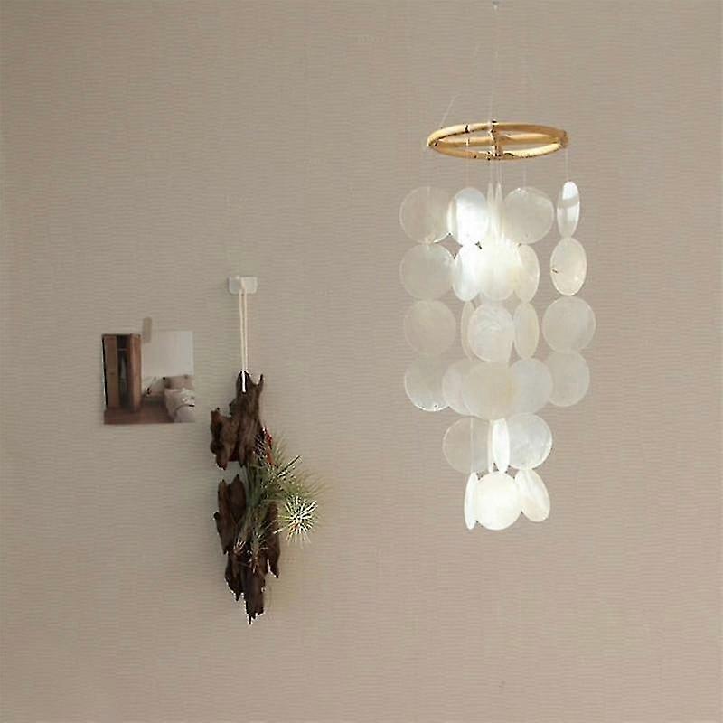 Wind Chimes Shell Wind Chime Room Decoration Nordic Nursery Decor Hanging Windchime Wall Pendant Creative Christmas Gifts