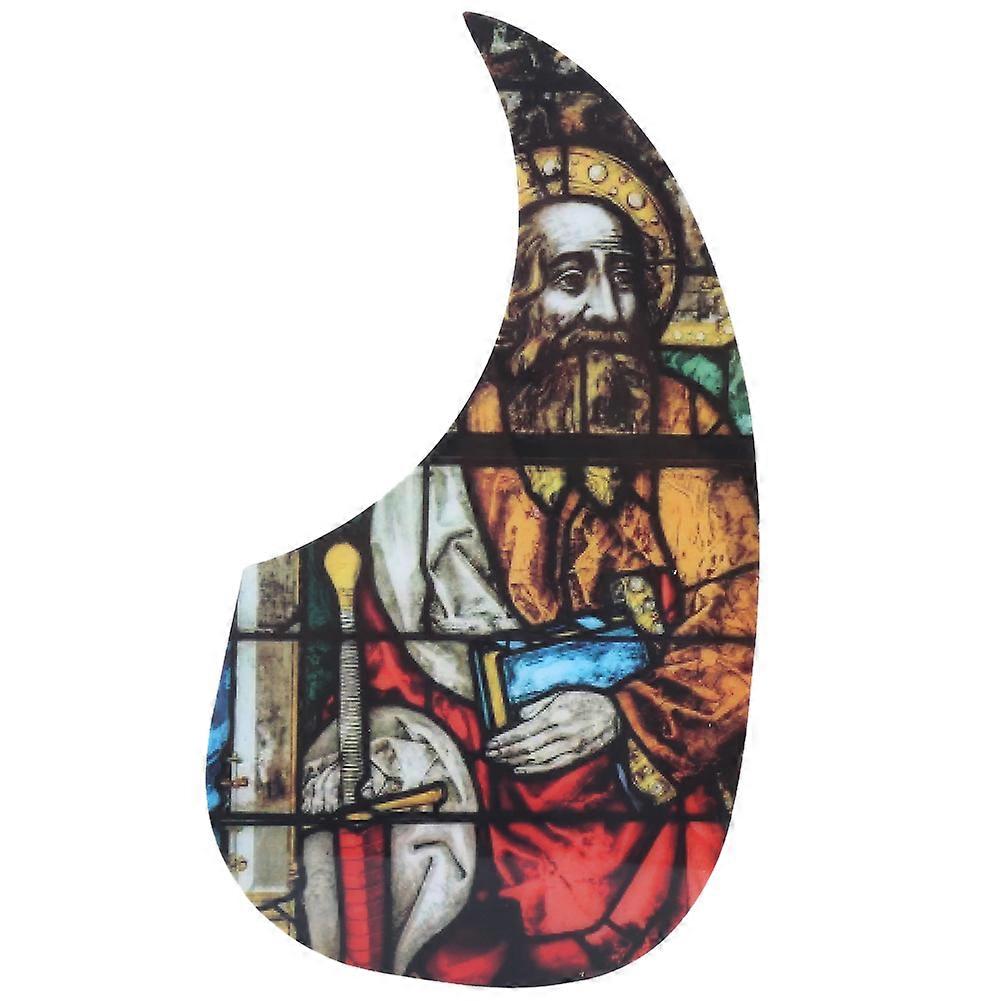 Akustisen kitaran pickguard itseliimautuva koristelu soittimien tarvikkeet (isoisä)
