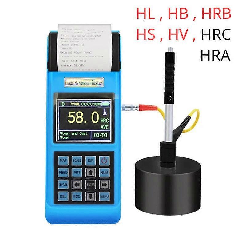Digital Portable Leeb Tester Jh300 For Metal Steel Alloy Hardness Measuring Meter Hrc Hl Hb Hv Hs Hrb