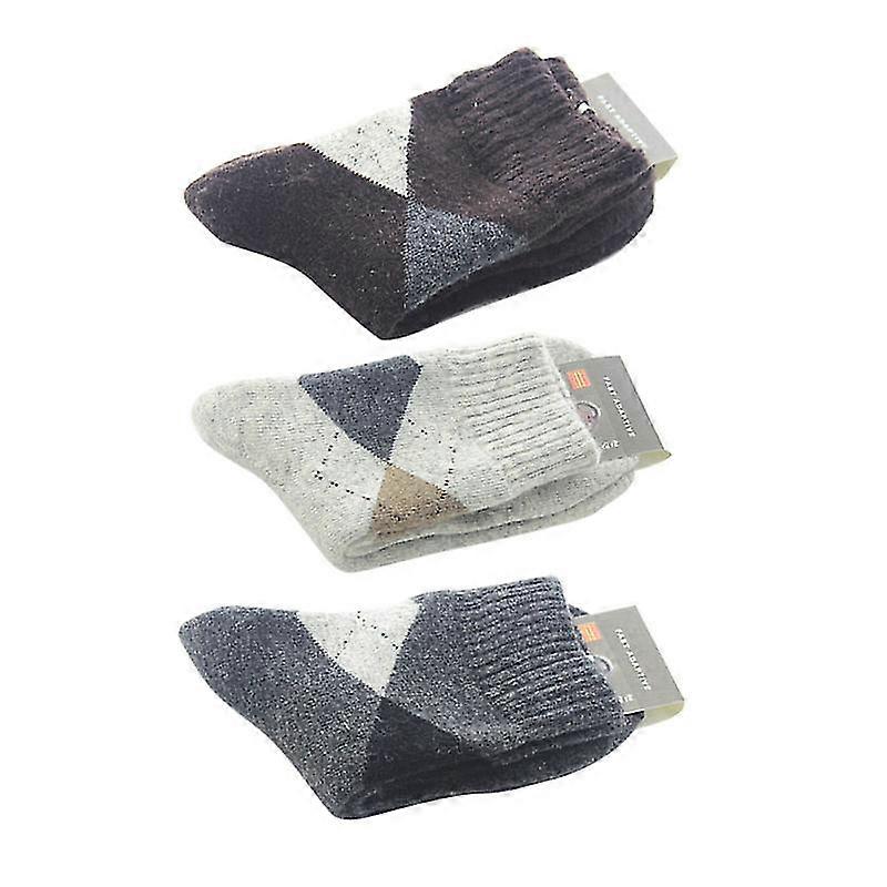3pair Men Cashmere Socks