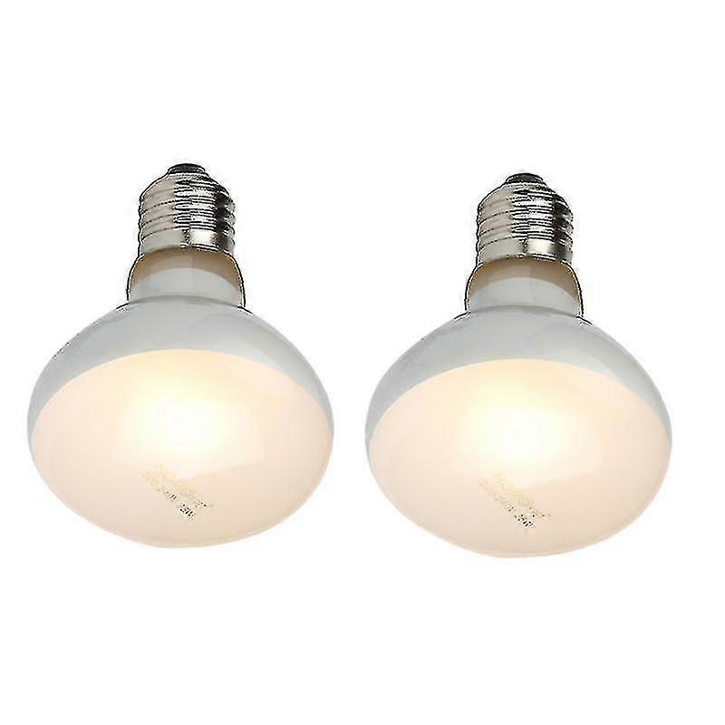 Pack de 2 ampoules de lampe chauffante Reptile Uvb Uva pour une chaleur brillante vraiment semblable à celle d’un amphibien et (100 W)